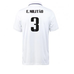 Real Madrid Eder Militao #3 Hemmatröja 2022-23 Kortärmad